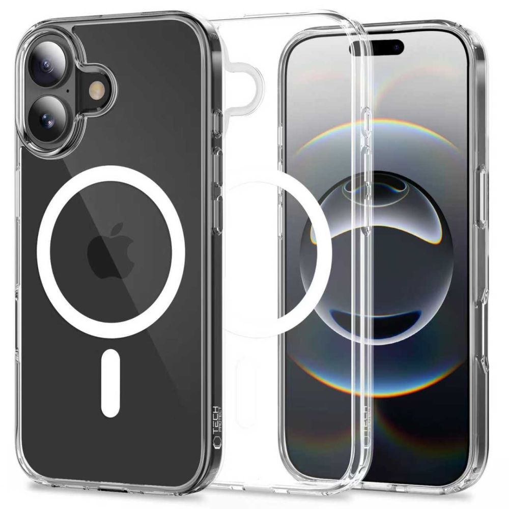 Tech-Protect FlexAir Hybrid MagSafe Case til iPhone 17 - Klar