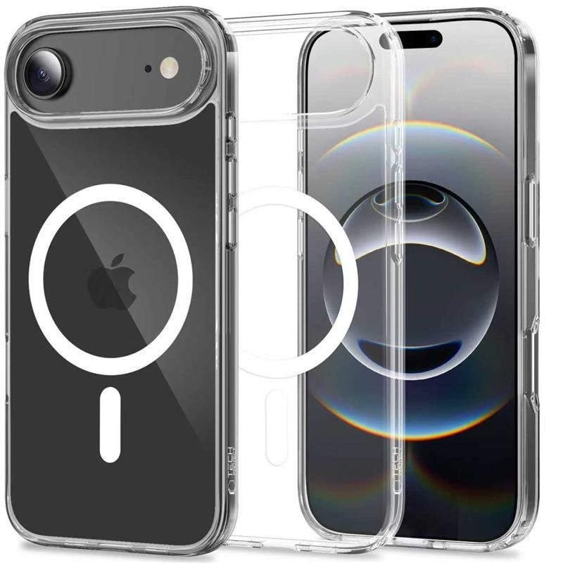 Tech-Protect FlexAir Hybrid MagSafe Case til iPhone 17 Air - Clear
