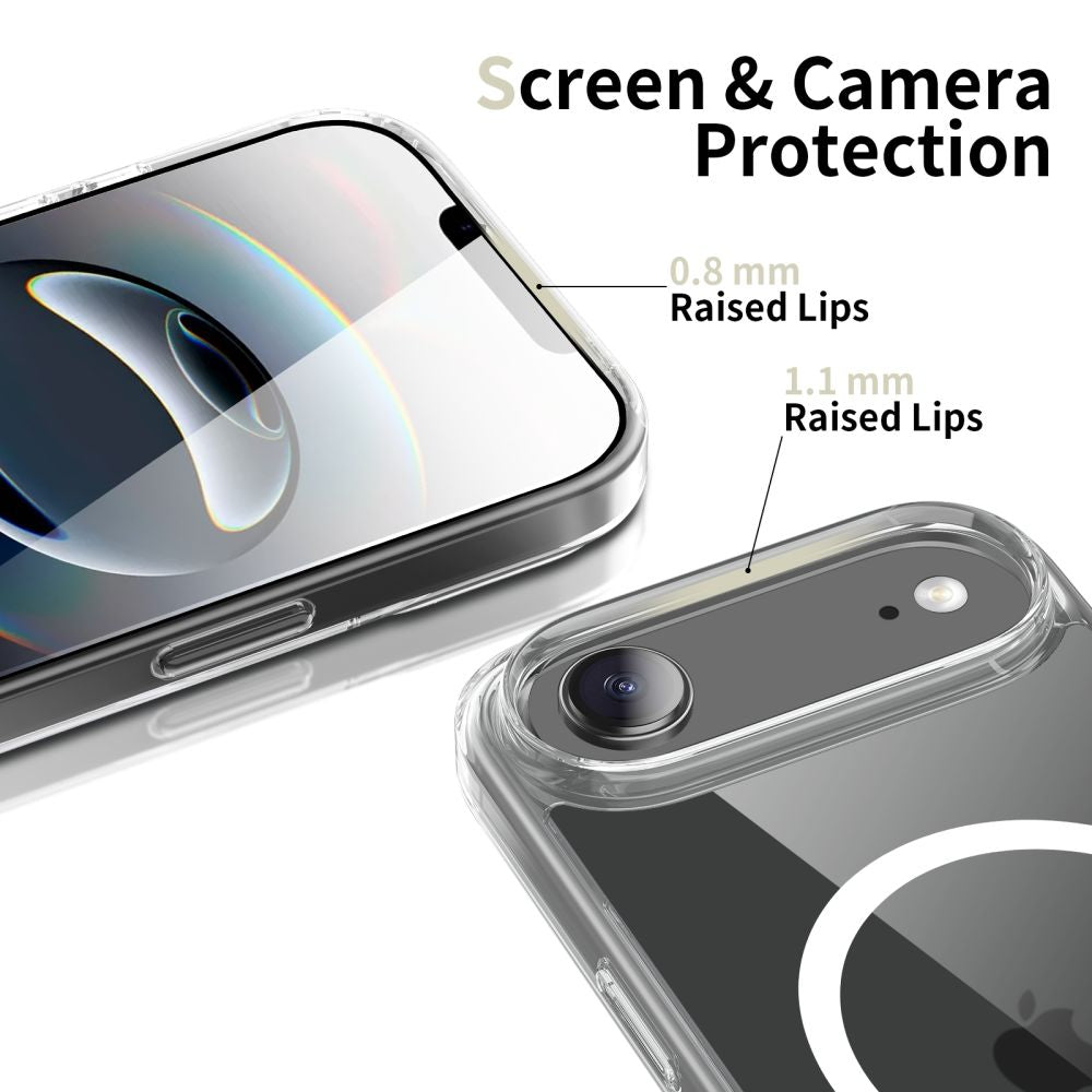 Tech-Protect FlexAir Hybrid MagSafe Case til iPhone 17 Air - Clear