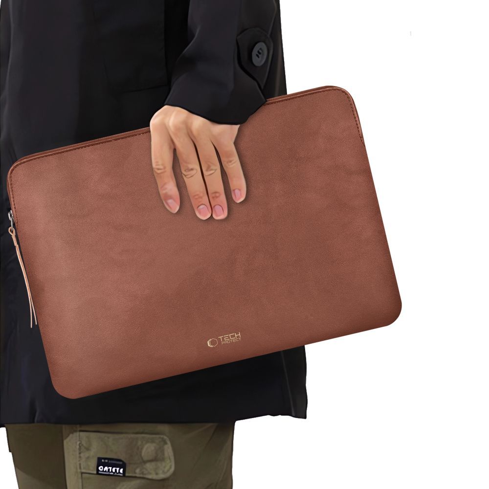 Tech-Protect Fleece Laptop Bag 13-14 - Brunt
