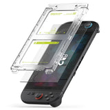 Ringke Easy Slide 2-pakke af hærdet glas til Nintendo Switch 2 - Transparent