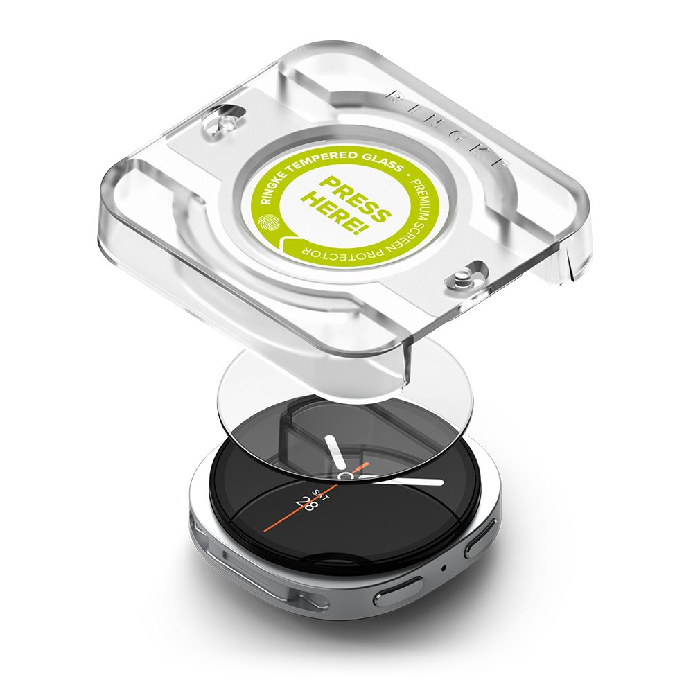 Ringke temperet glas Pro 2-pakke til Samsung Galaxy Watch 8 44mm - gennemsigtigt