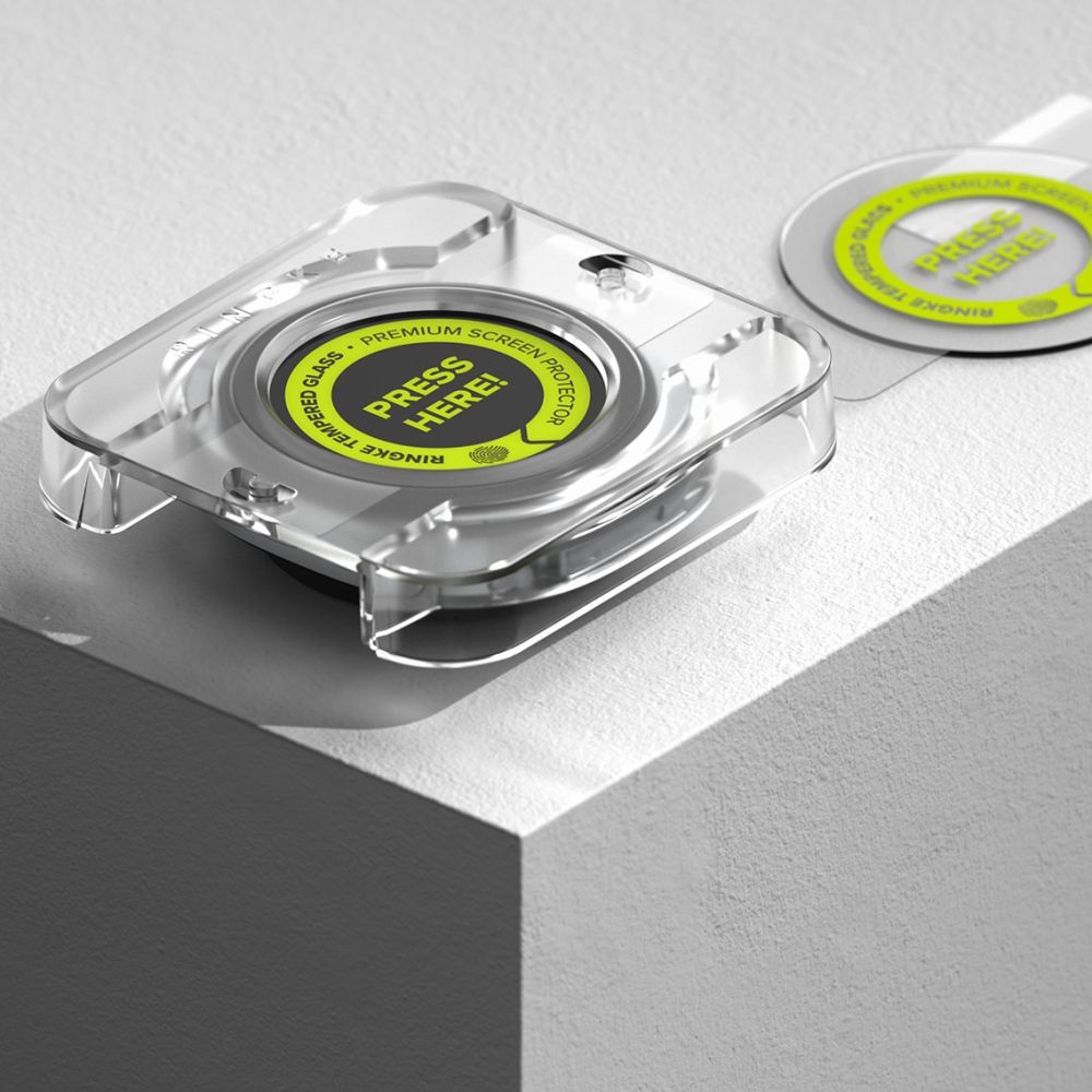 Ringke temperet glas Pro 2-pakke til Samsung Galaxy Watch 8 44mm - gennemsigtigt