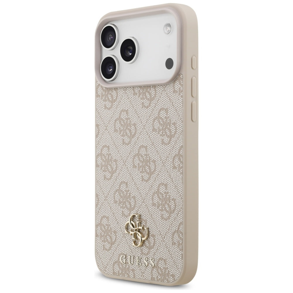 Guess 4G Small 4G and Classic MagSafe case for iPhone 17 Pro Max - pink