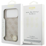 Guess 4G Small 4G and Classic MagSafe case for iPhone 17 Pro Max - pink