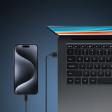 Cuktech CKATC310NCBK USB-A - USB-C Cable 1m - Black