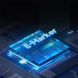 Cuktech CKCTC615NCBK USB-C 6A 240W Cable 1.5m - Black