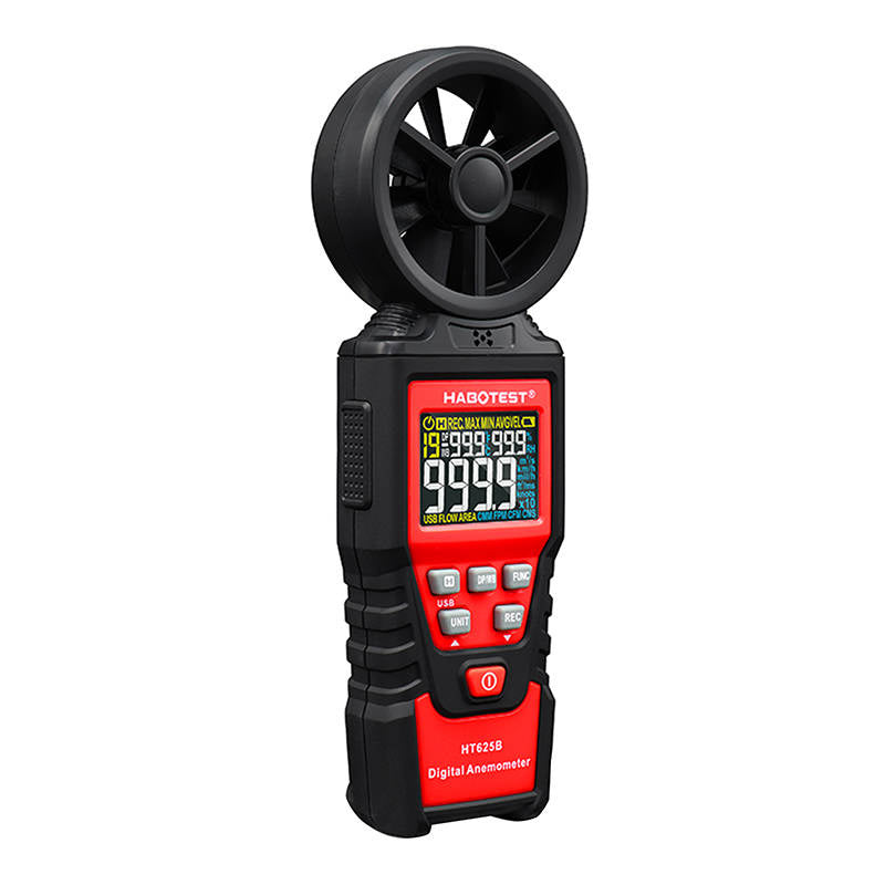 Digital anemometer Habotest HT625B, USB
