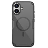 Nillkin Nature TPU Pro Magnetic Case Kompatibel med MagSafe til iPhone 17 - Gennemskinneligt sort