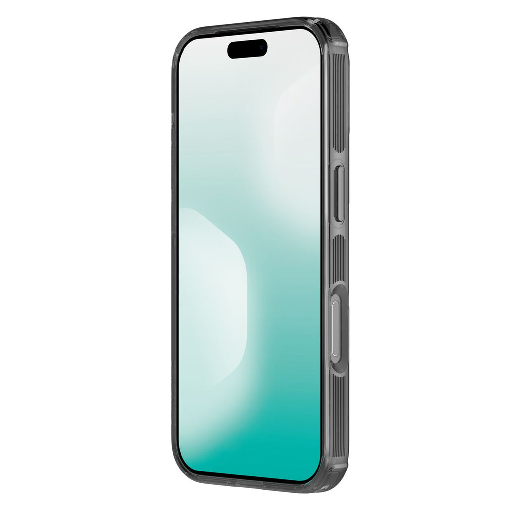 Nillkin Nature TPU Pro Magnetisk Case Kompatibel med MagSafe til iPhone 17 Pro - Gennemskinnelig sort