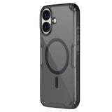 Nillkin Nature TPU Pro Magnetisk Case Kompatibel med MagSafe til iPhone 17 Pro - Gennemskinnelig sort