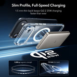 ESR Classic Hybrid MagSafe + tempereret glas sæt til iPhone 17 Air - Clear