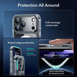 ESR Classic Hybrid MagSafe + tempereret glas sæt til iPhone 17 Pro - Clear