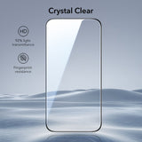 ESR UltraFit tempereret glas 2-pakke til iPhone 17 Air - gennemsigtig