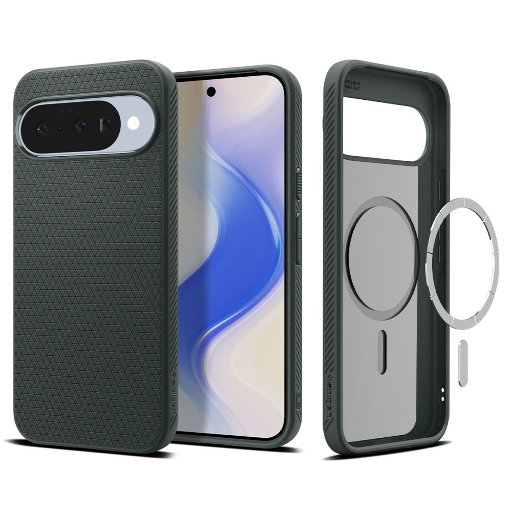 Spigen Liquid Air Case til Google Pixel 10 / 10 Pro - Grøn