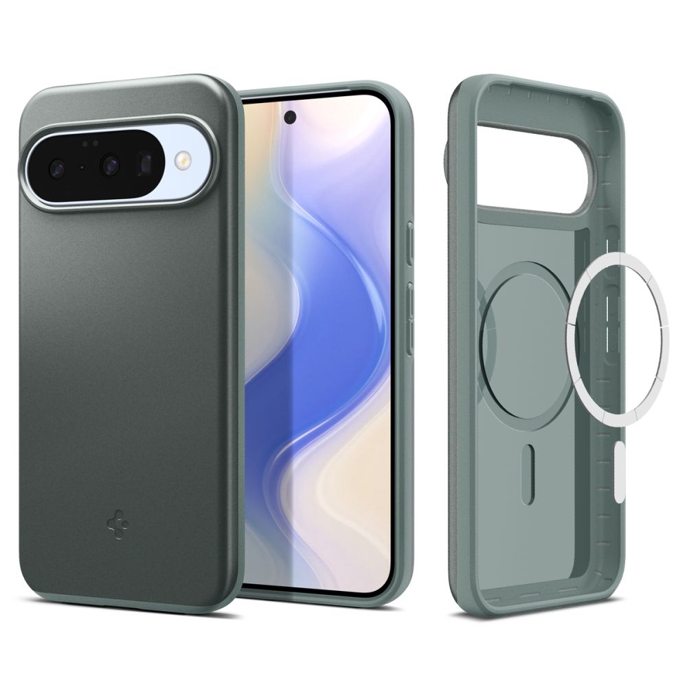 Spigen Thin Fit Mag MagSafe Case til Google Pixel 10 / 10 Pro - Grøn