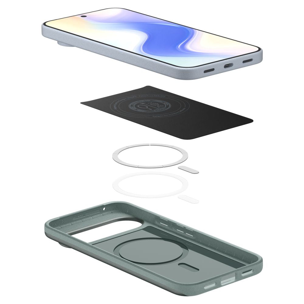 Spigen Thin Fit Mag MagSafe Case til Google Pixel 10 / 10 Pro - Grøn
