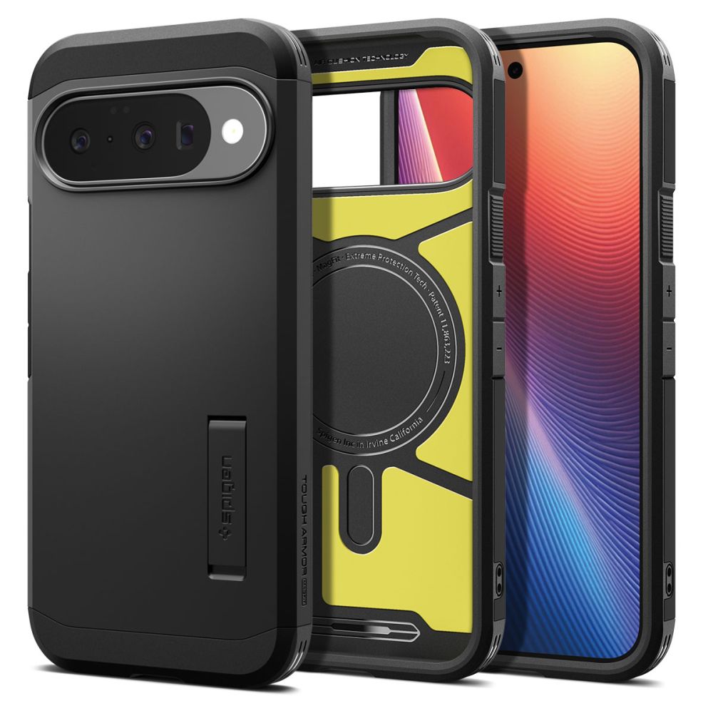 Spigen Tough Armor Mag MagSafe-kasse til Google Pixel 10 / 10 Pro - sort