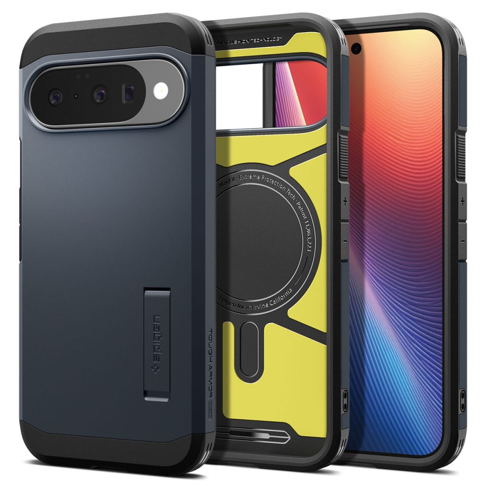 Spigen Tough Armor Mag MagSafe-hylster til Google Pixel 10 / 10 Pro - grafit