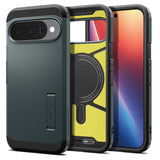 Spigen Tough Armor Mag MagSafe Case til Google Pixel 10 / 10 Pro - Grøn