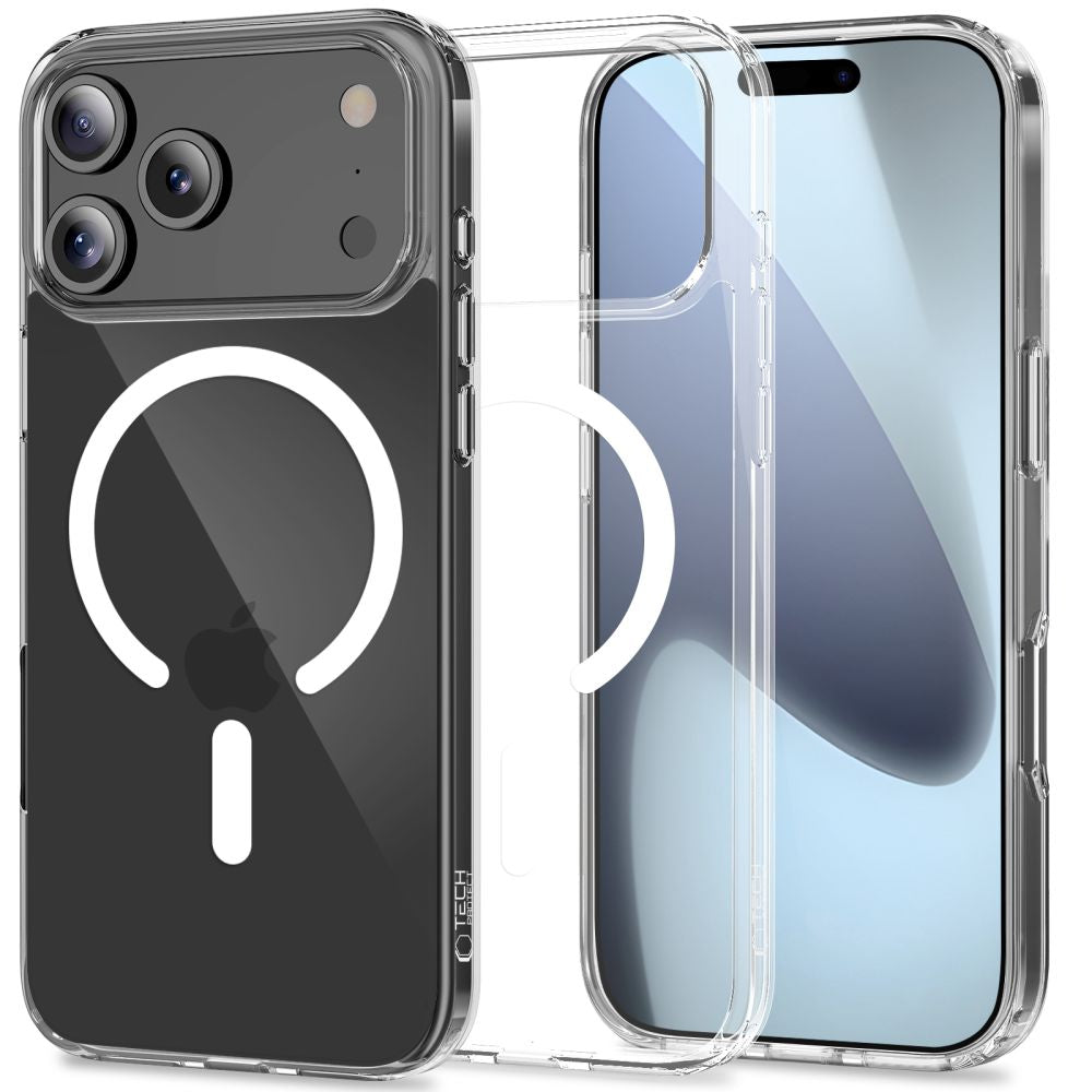 Tech-Protect FlexAir Hybrid MagSafe Case til iPhone 17 Pro Max - klar