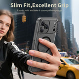 Tech-Protect MagSlim MagSafe Case til iPhone 17 Pro - Matte Black