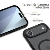 Tech-Protect MagMat MagSafe Case til iPhone 17 Air - Matte Black