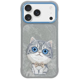 Nimmy Big Eyed Pet 2.0 Cat Case til iPhone 17 Pro - Grå