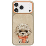 Nimmy Big Eyed Pet 2.0 Hundefoder til iPhone 17 - beige