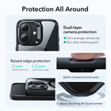 ESR Classic Hybrid Kickstand MagSafe Case til iPhone 17 - Clear Black