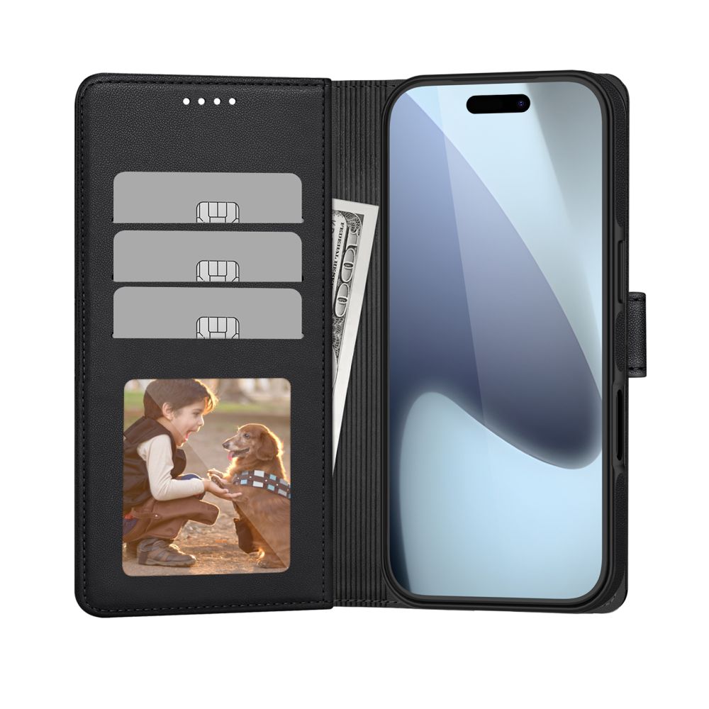Tech-Protect Wallet MagSafe Case til iPhone 17 - Matte sort