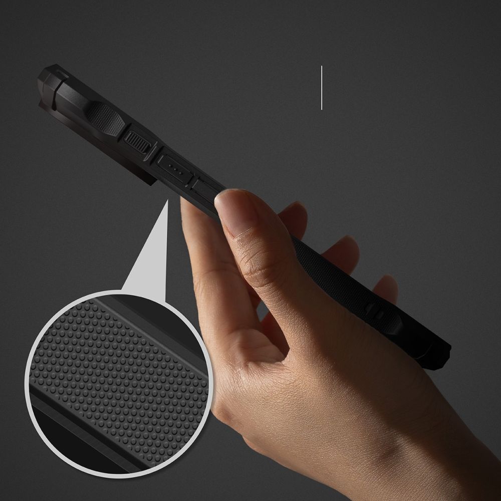 Ringke Fusion X Case til iPhone 17 Pro Max - sort