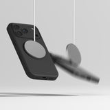 Ringke Silicone Magnetic MagSafe Case til iPhone 17 Pro Max - sort