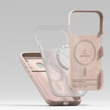 Ringke Silicone Magnetic MagSafe Case til iPhone 17 Pro - Pink