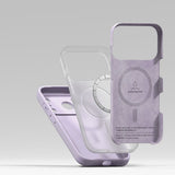 Ringke Silicone Magnetic MagSafe Case til iPhone 17 Pro - sort