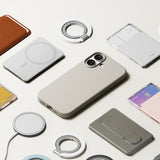 Ringke Silicone Magnetic MagSafe Case til iPhone 17 - Beige