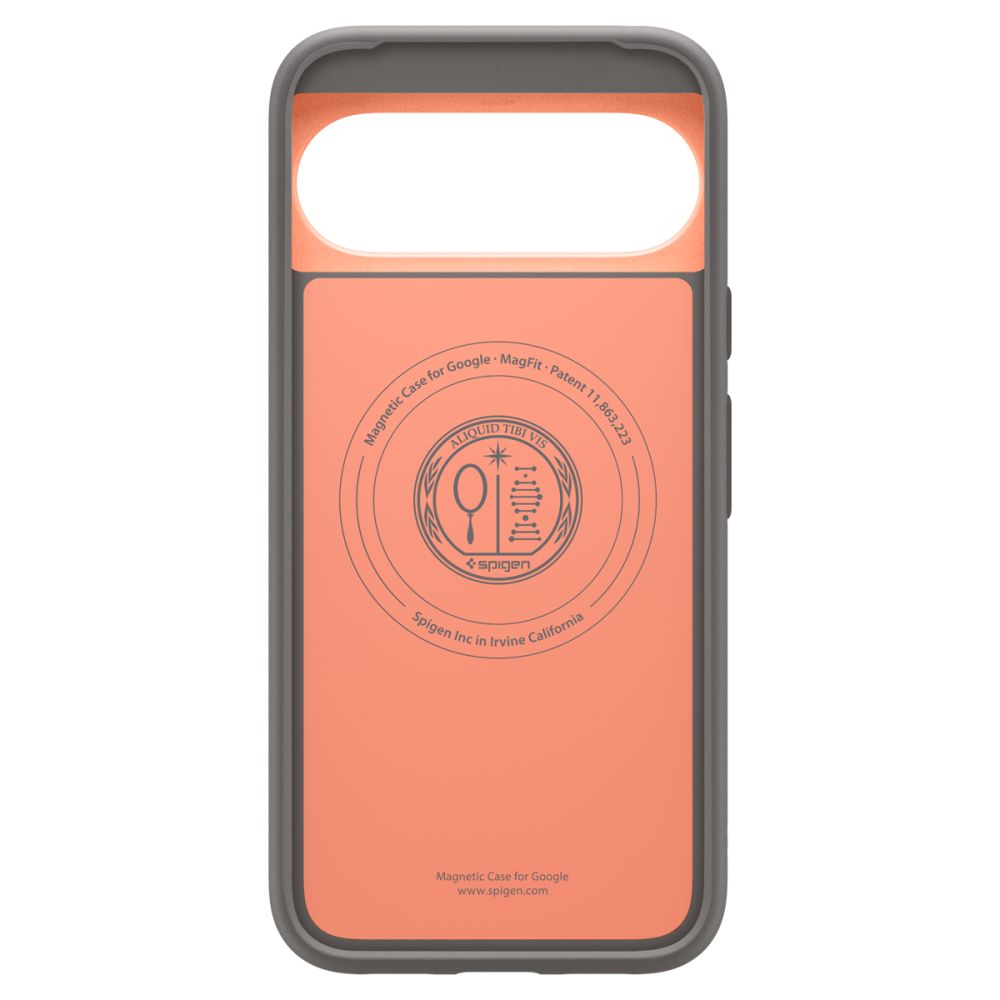 Spigen Nano Pop Mag MagSafe Case til Google Pixel 10 / 10 Pro - Grå-Orange