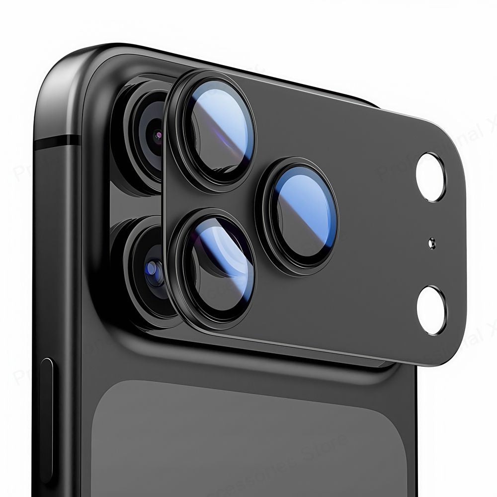 Tech-Protect Camfull Fit+ kameraomslag til iPhone 17 Pro - sort