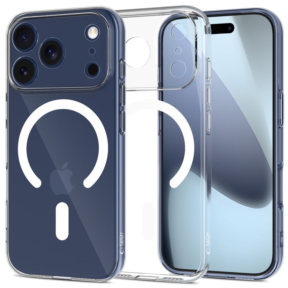 Tech-Protect FlexAir MagSafe Case til iPhone 17 Pro - klar