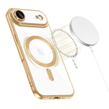 Tech-Protect MagFlex MagSafe Case til iPhone 17 Air - gennemsigtigt guld
