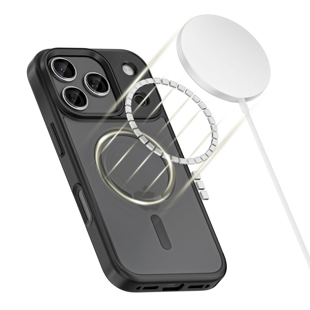 Tech-Protect MagMat XT 4-sæt MagSafe Case til iPhone 17 Pro - Matte Black