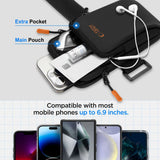 Tech-Protect M7 Universal Sport Armband Case - sort og orange