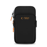 Tech-Protect M7 Universal Sport Armband Case - sort og orange
