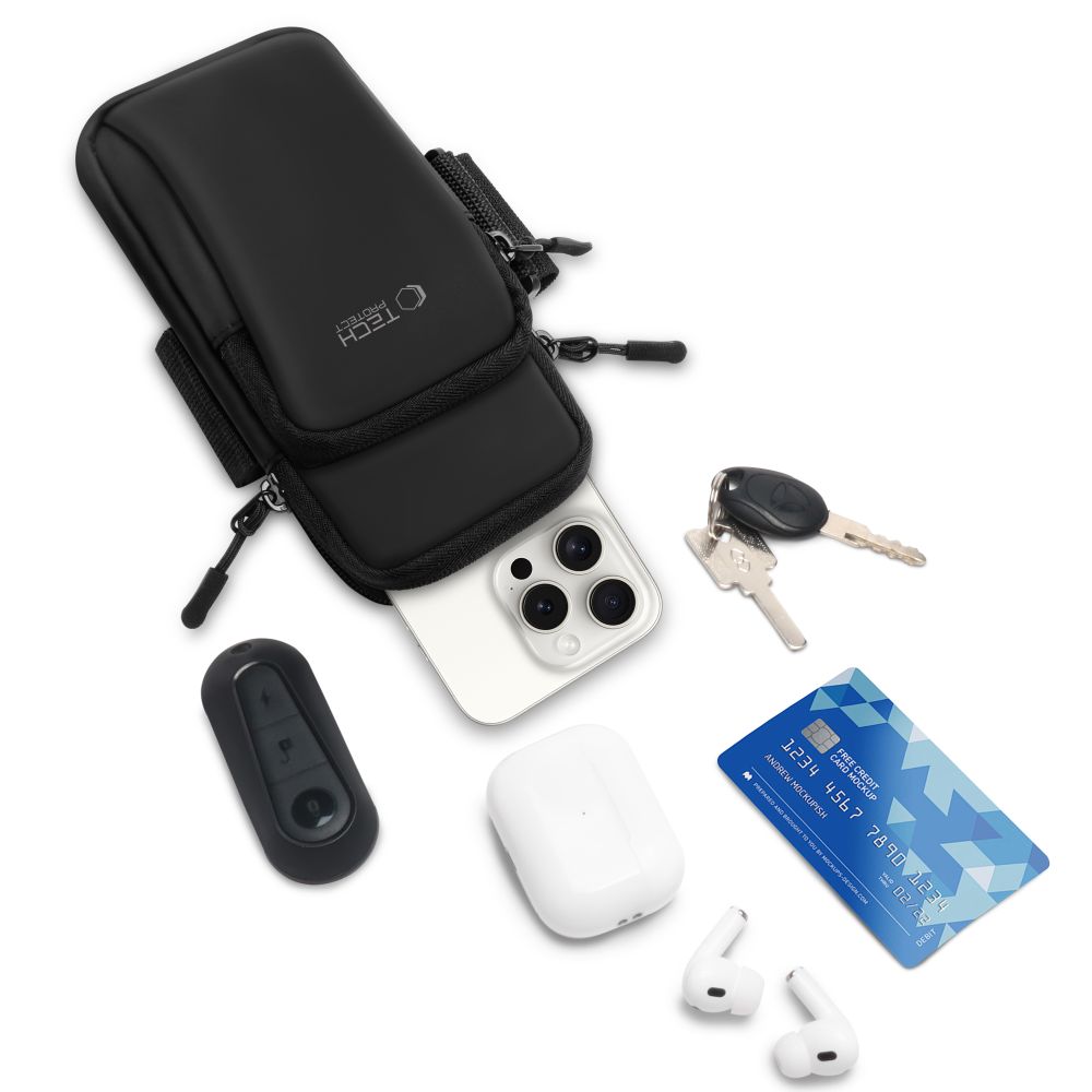 Tech-Protect M7 Universal Sport Armband Case - sort