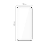 Tech-Protect Glass Fit+ 2-pakke af hærdet glas Xiaomi Redmi 15C / Poco C85 - sort