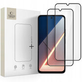 Tech-Protect Glass Fit+ 2-pakke hærdet glas til Xiaomi Poco M7 - sort