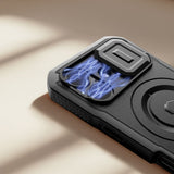 Tech-Protect Kevlar MagSafe-hylster til iPhone 17 - sort