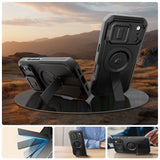 Tech-Protect Kevlar MagSafe-hylster til iPhone 17 Pro - sort