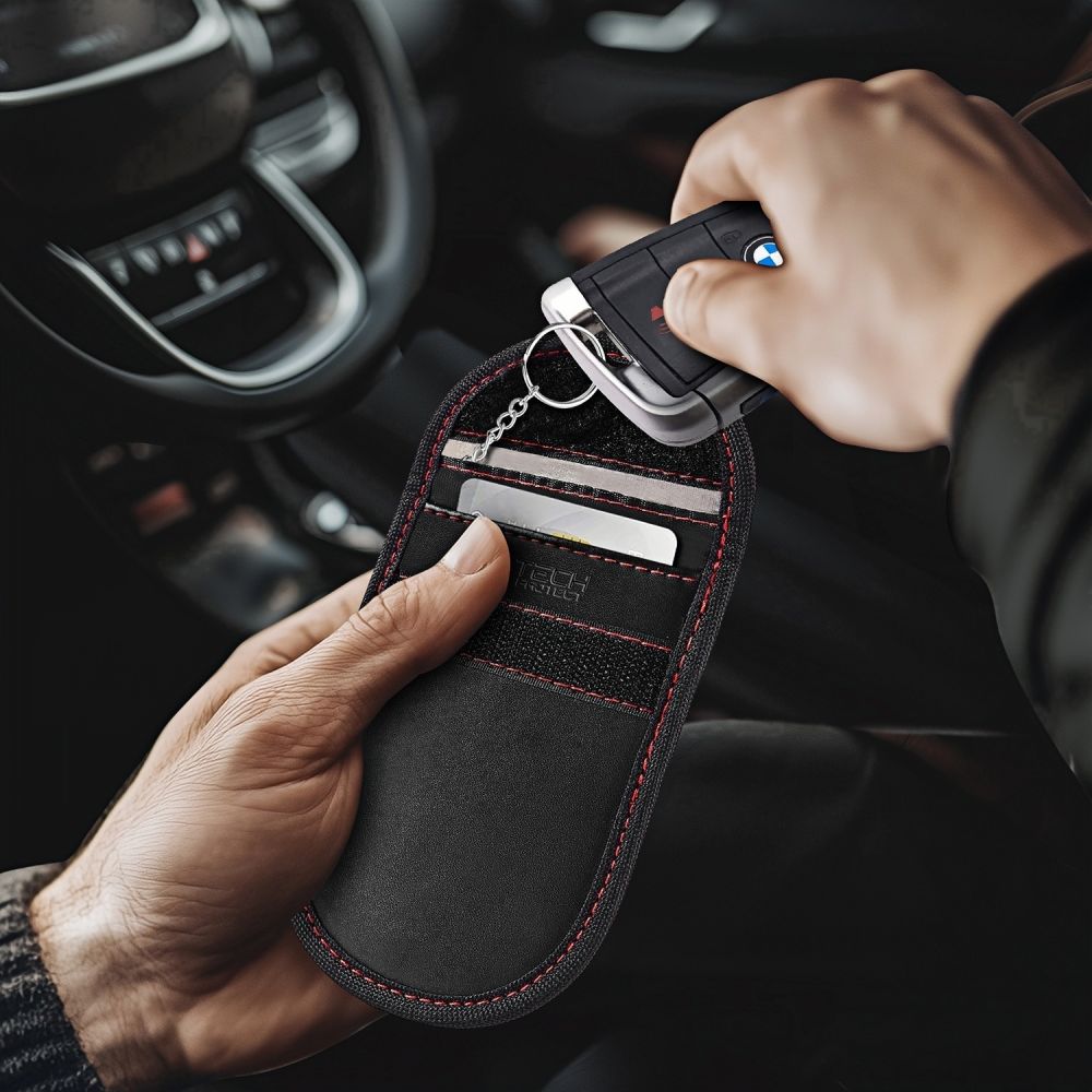 Tech-Protect KLR100 RFID Case - sort og rød