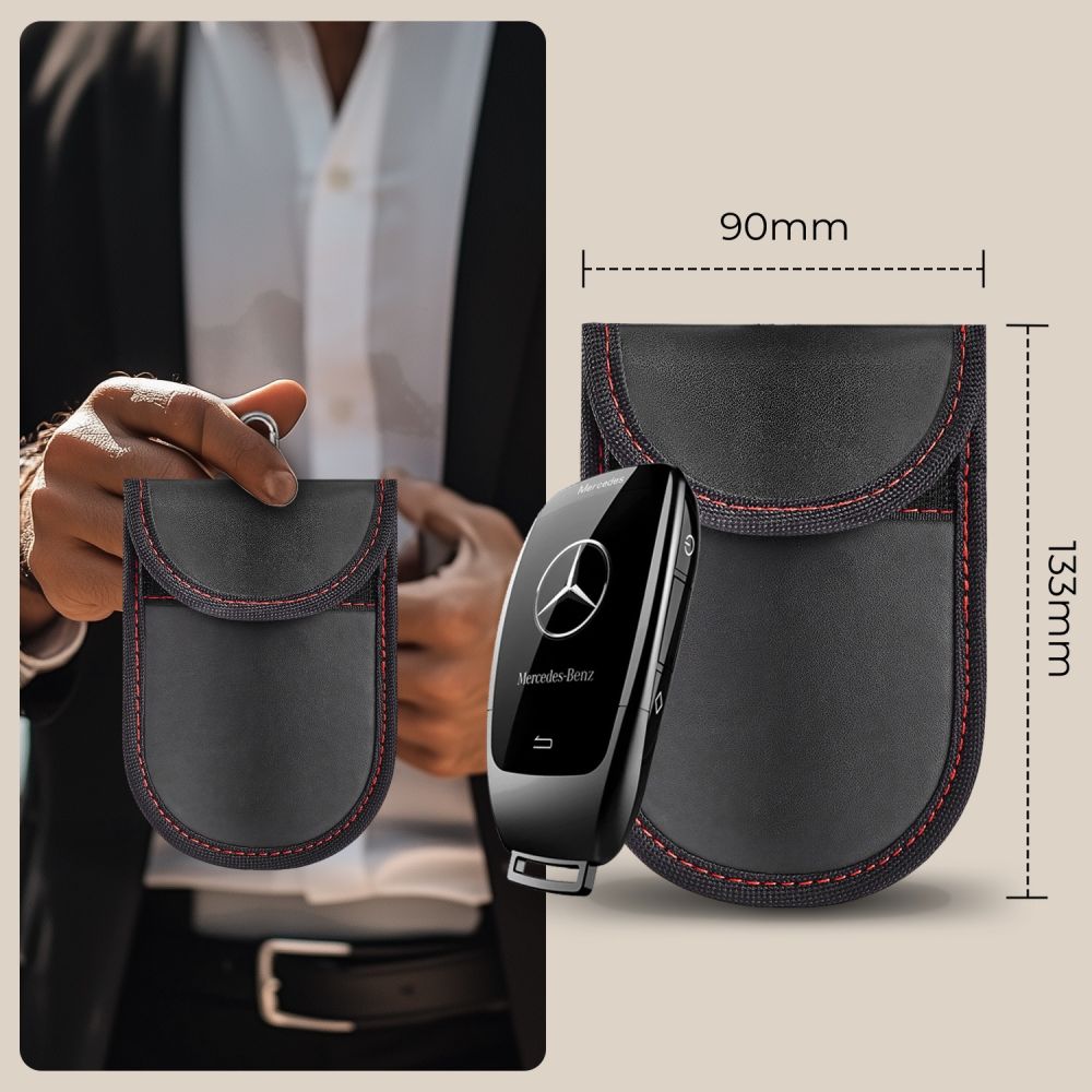 Tech-Protect KLR100 RFID Case - sort og rød